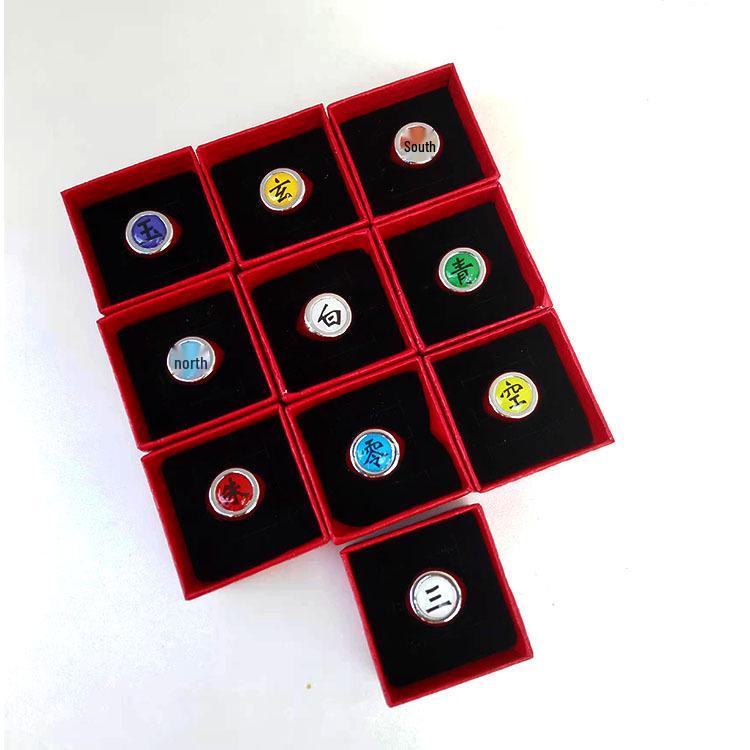 Naruto Akatsuki Itachi Ring - Popular Anime Merchandise, Boxed Single Character Ring
