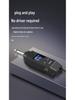 UHF Wireless RGB Microphone Set: Metal Handheld for Meetings & Family KTV