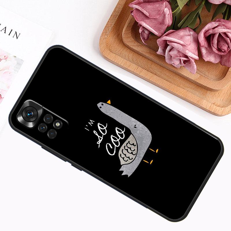 Pigeons Doves Bird Birds Flock Animal Case For Xiaomi Redmi Note 13 Pro 14 12 11 9 10 9S 10S 11S 12S Redmi 12C 13C 14C 10C Cover