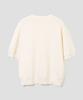 Agod Solid Half Knit Cardigan [Ivory]