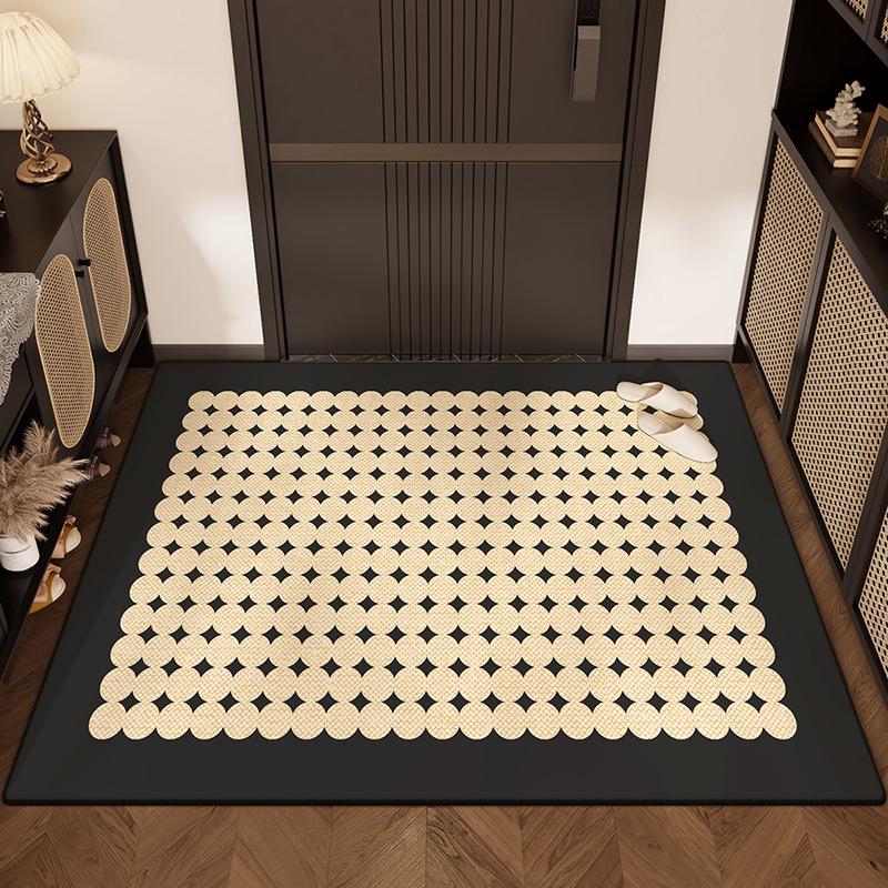 

Новый современный простой бытовой коврик для входной двери, износостойкий пылезащитный коврик для двери, нескользящий коврик 50*80cm