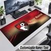 Custom Name Text Mouse Pad Bournemouth Football Personalized Desk Pad For Work And Gaming