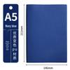 A5 Custom Business Office Notepad - Soft Leather Lychee Pattern Notebook for Company Printing