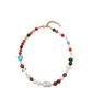 Findelise Red Mix Freshwater Pearl Necklace