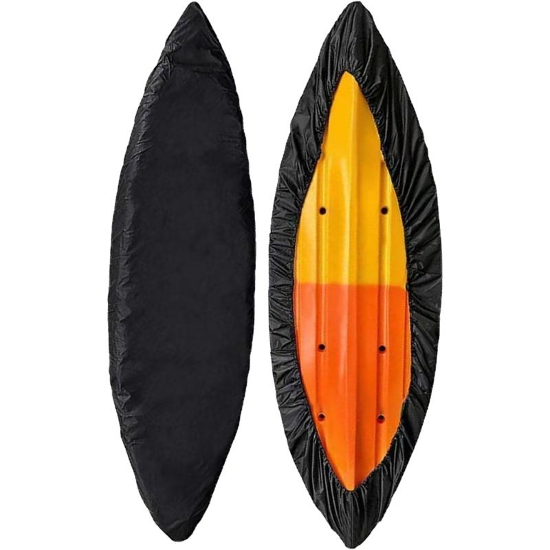 Canoes Dustproof Cover with Elastic Drawstring Outdoor Dust Storage Cover Surfboard Protectors Kayak Accessories