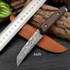 Domestic Meat Knife Multi-use Fruit Knife Damascus Pattern Stainless Steel Kitchen Hand Meat Knife Eating Mutton Knife