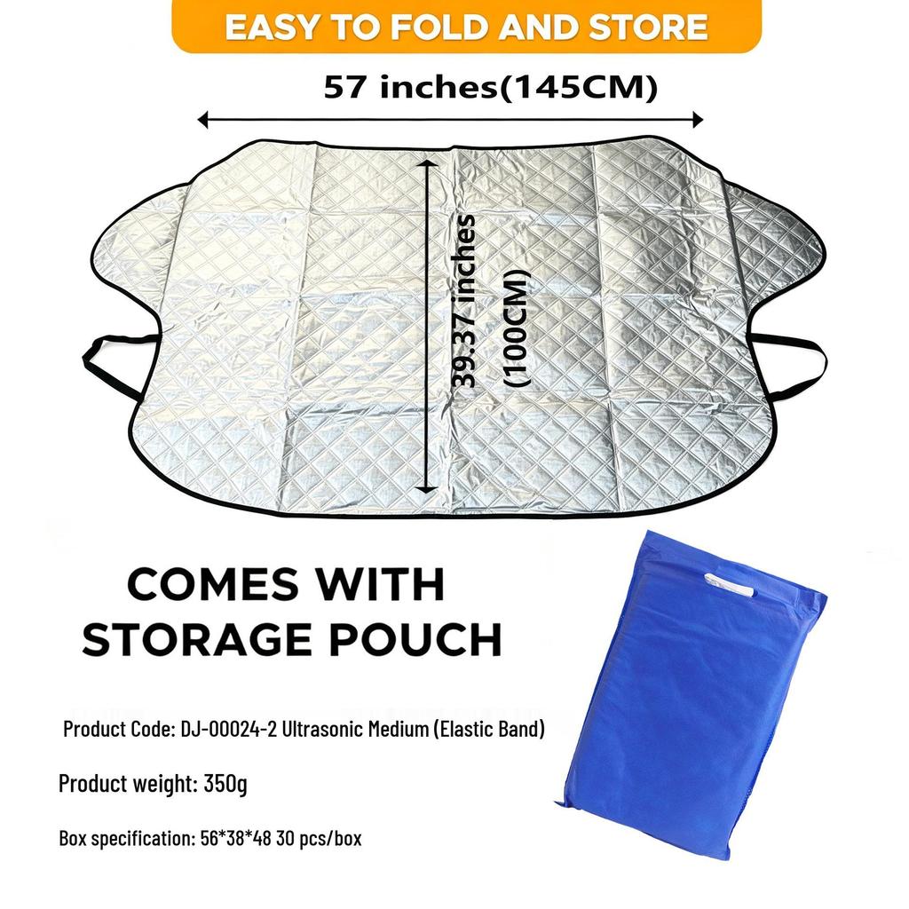 Thickened Car Windshield Cover: Anti-freeze, Anti-frost, Sunshade, Heat Insulation, and Rainproof