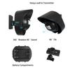 110‑240V Door Doorbell Waterproof Security Alarm Sensor Doorbell Smart for Yard Driveway 110-240V US Plug