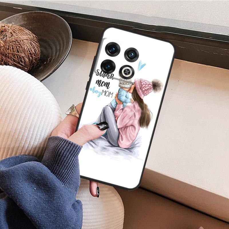 SUPER MOM MUM MAMA BABY Phone Case For OnePlus Nord CE 2 3 Lite 2T N10 N20 N30 OnePlus 11 10T 8T 9RT 10R 8 9 10 Pro