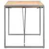 Dining Table 160x80x75 cm Rough Mango Solid Wood