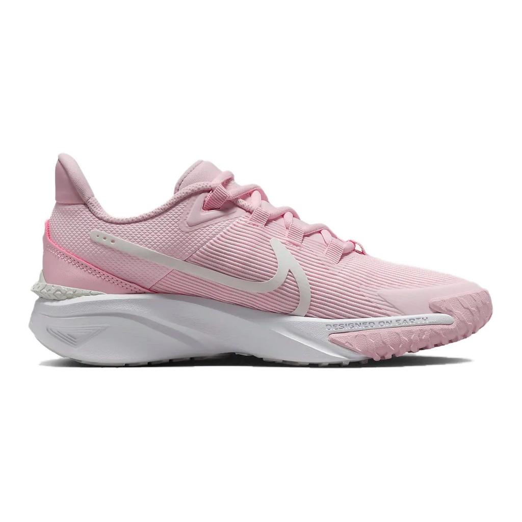 Nike Star Runner 4 GS Pink Foam Kids Sneakers White Summit-White DX7615-602