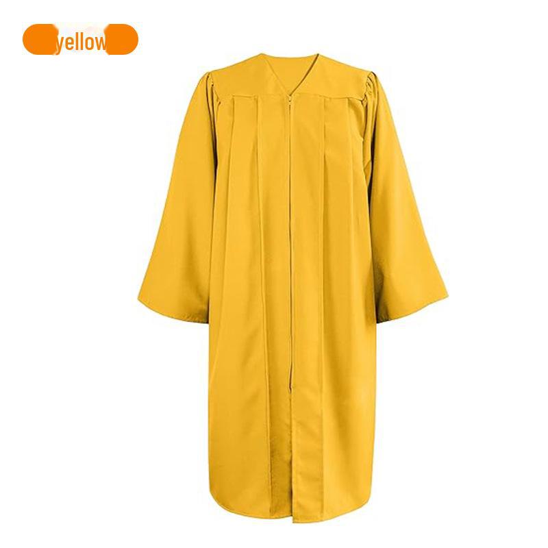 2024 European & American Graduation Gown for High School, College, Master's & Doctoral Students