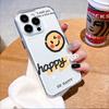 Winking Smiley Happy Day Transparent soft TPU Phone Case for Xiaomi Redmi Note 15 14 13 12 11 10 9 Pro Plus 4G 5G Soft Cover
