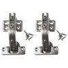 2pcs Stainless Steel Lazy Susan Hinge Hydraulic Cabinet Hardware Cabinet Hinges  Folden Door