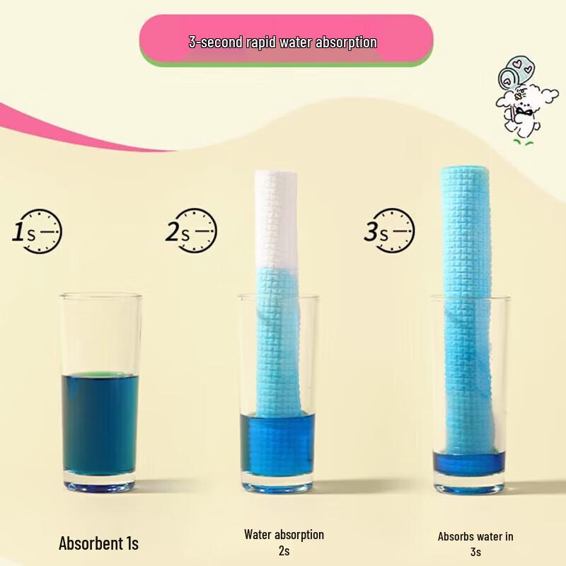 AMORTALS Disposable Soft Facial Cleansing Towels