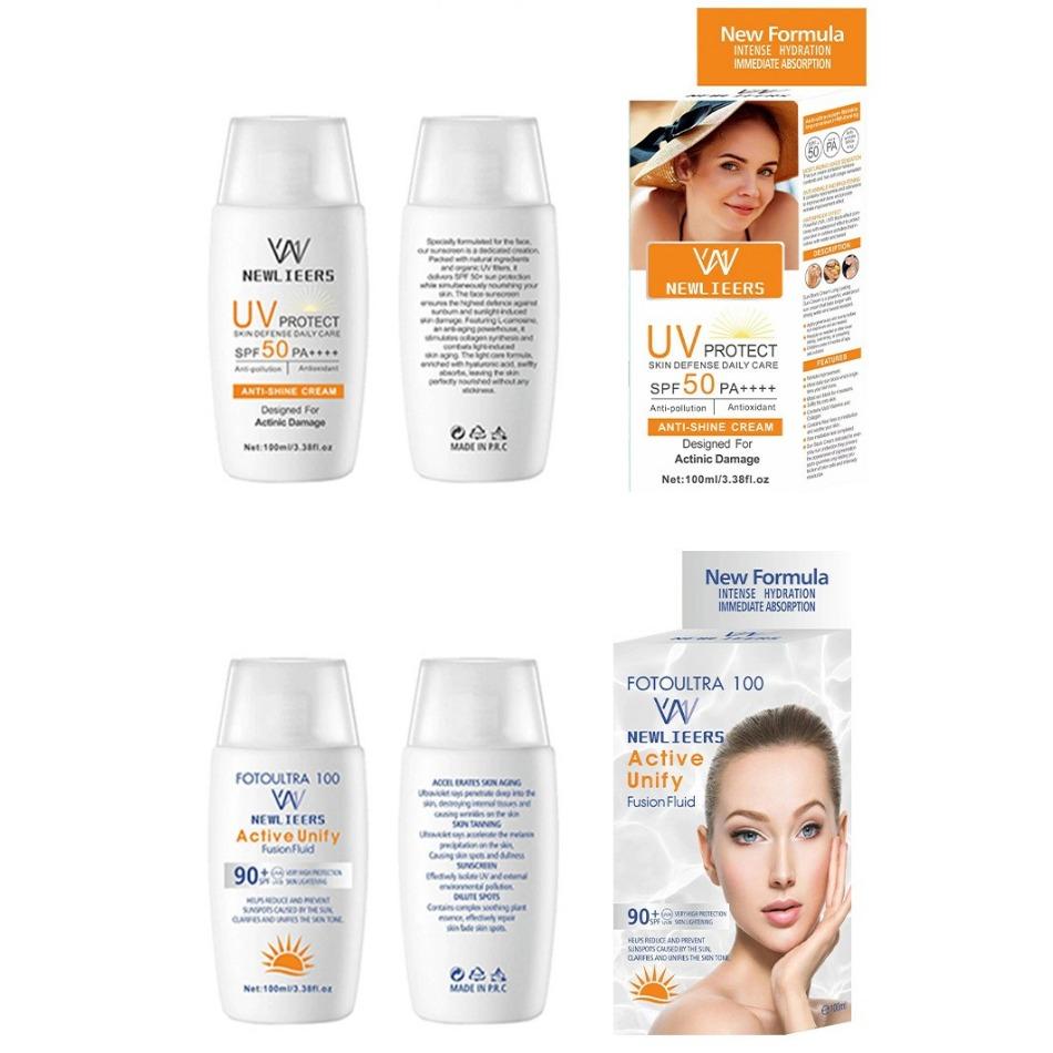 Cremă de protecție solară SPF90 + cremă barieră rezistentă la apă și transpirație