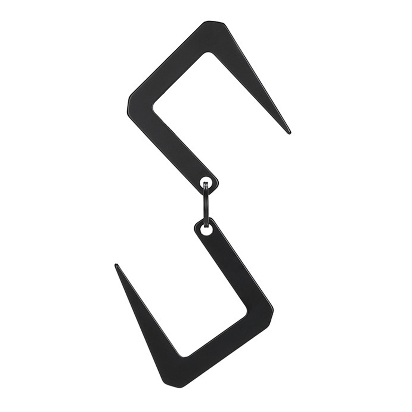 

Outdoor S-Shaped Hook - Camping Stainless Steel Dual-Purpose Hanging Hook for Storage