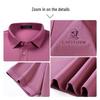 MONTAGUT Men's Short Sleeve Silk Blend Cool Touch Polo Shirt