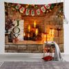 Christmas Tapestry Room Decor Fabric Backdrop Wall Hanging for Bedroom Popular Online Direct Machine Washable Polyester Modern