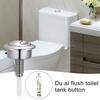 Push Button Toilet Flush Replacement Closed Double Flush Design Toilet Push Button Topper Toilet Accessories Flush Tank