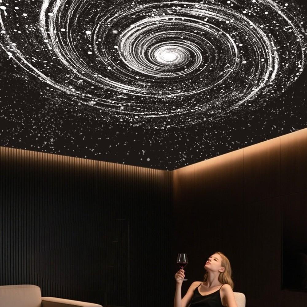 Adjustable Focus USB Planet Projector Light Interchangeable Slides 161 Degree Rotating Starry Sky Projector