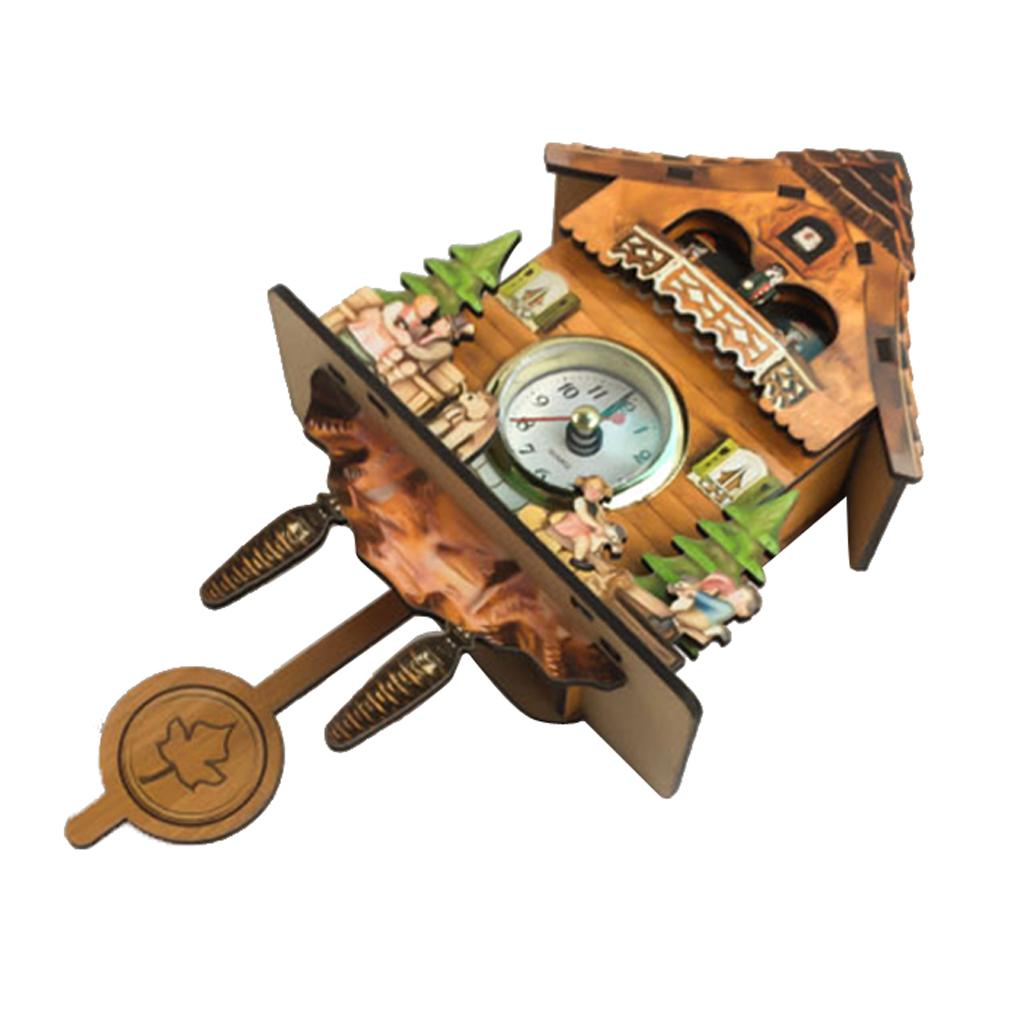 Carved Cuckoo Wall Clock Pendulum
