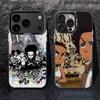 Kreslený Obal na telefon The B-Boondocks Pro iPhone 17,16,15,14,13,12,11,Pro,XS,Max,Plus,Mini,SE4,E Černý Matný Nárazuvzdorný Kryt