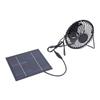 5W Solar Panel 5V High Performance Monocrystalline Solar Panel Charger with 4 Inches Fan for Outdoor Security Camera