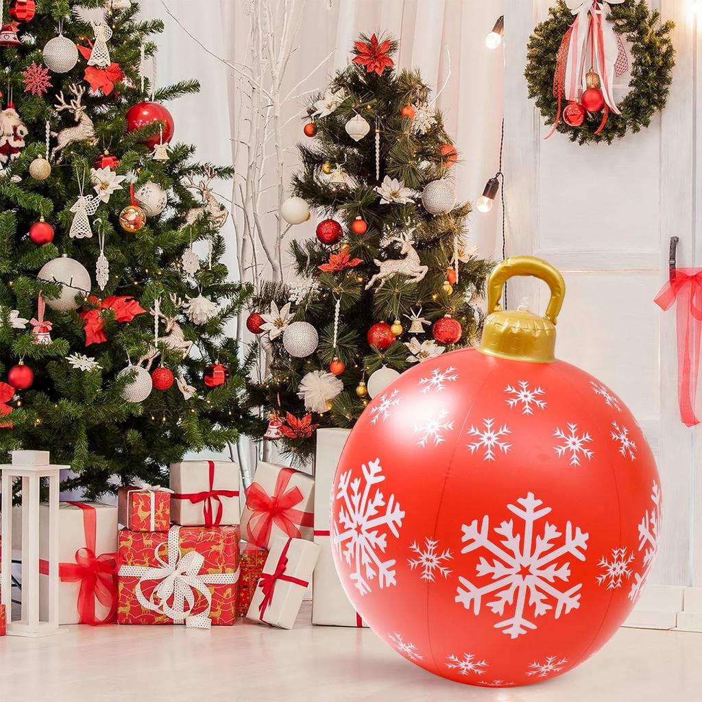 Christmas Giant Inflatable Ball Merry Christmas Decorations for Home 2025 Xmas Outdoor Balloon Ornament Navidad Natal New Year