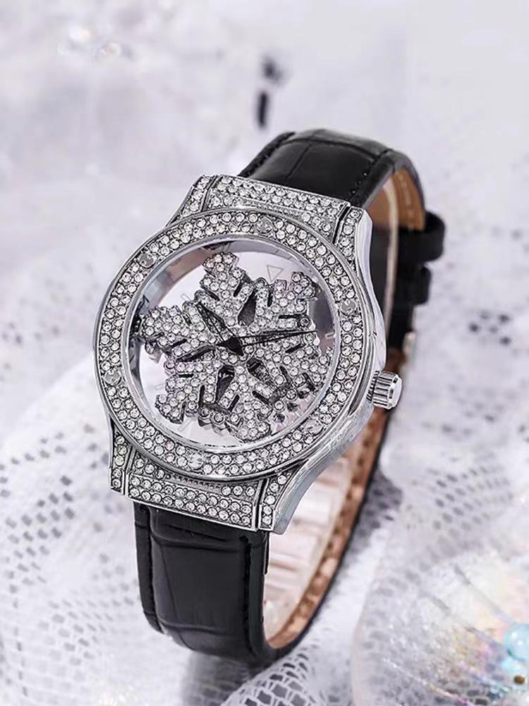 Women's Snowflake Time-Turner Waterproof Wristwatch - New Arrival