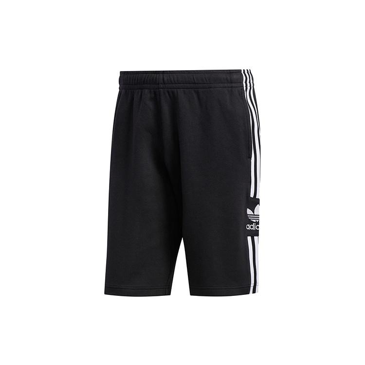 adidas originals Lockup Lng Short Side Stripe Sports Shorts Black Men s FM9878 M