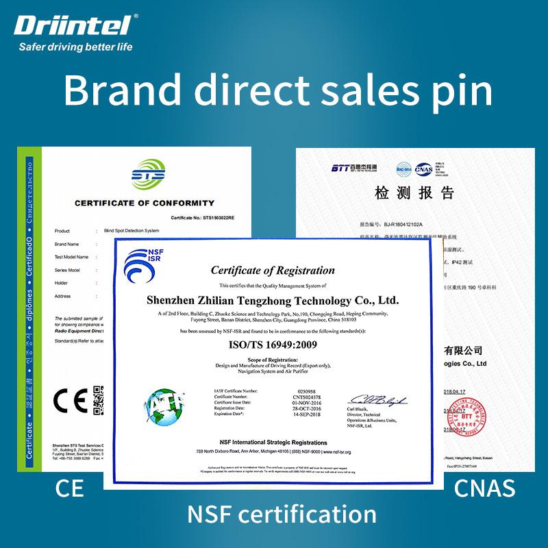 BSD Blind Area Spot Detection System Lane Change Blind Spot Monitoring BSM BSA 24Ghz Millimeter Wave Sens