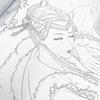 Ancient Style Coloring Book: Beauty's Drunken Flower Face