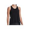 Under Armour Solid Color Breathable Casual Tank Top Women Tops Black 1361925-001