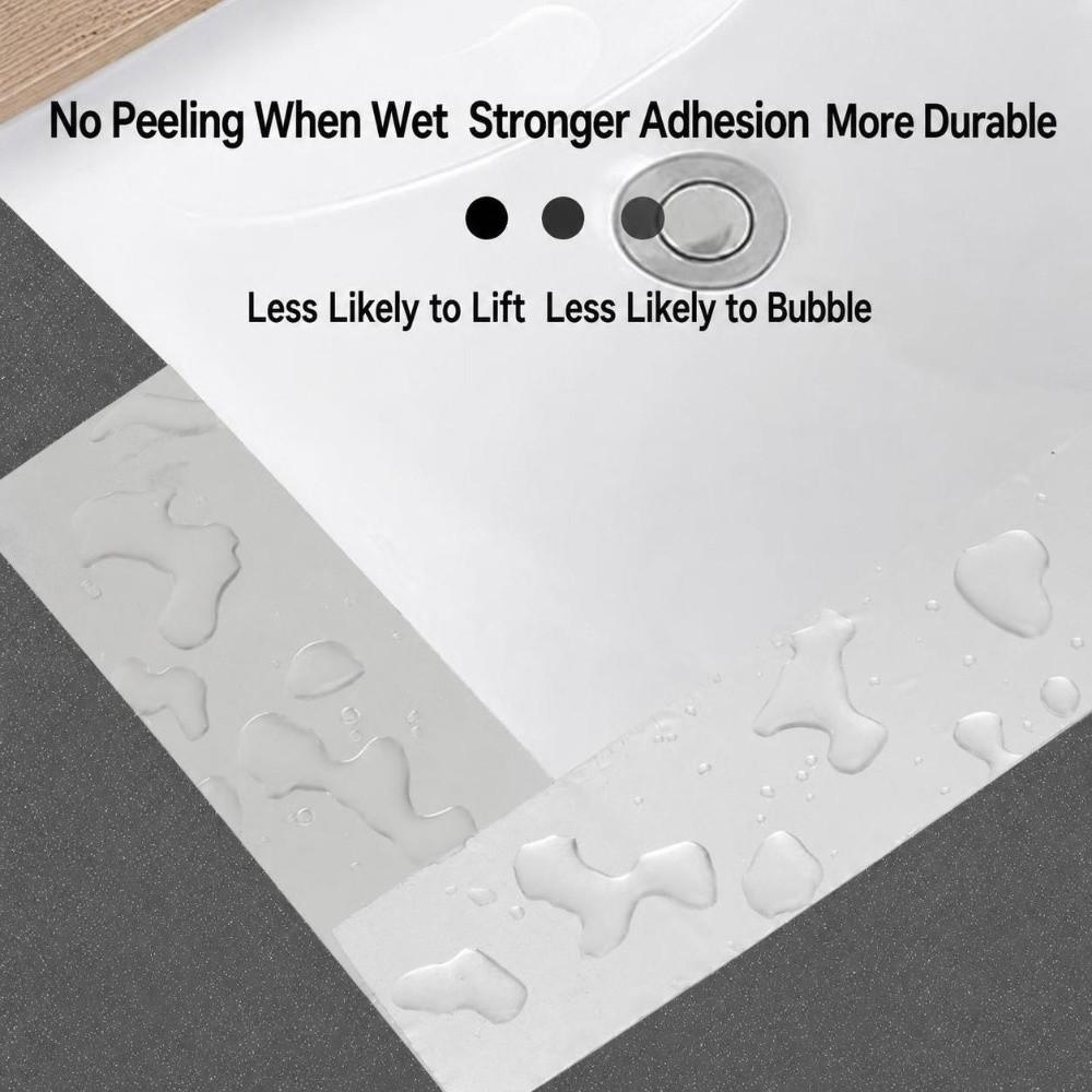 Self-Adhesive Cooktop Tape 30/50mm Anti-Mold Tape New Aluminum Foil Tape  Countertops Kitchen