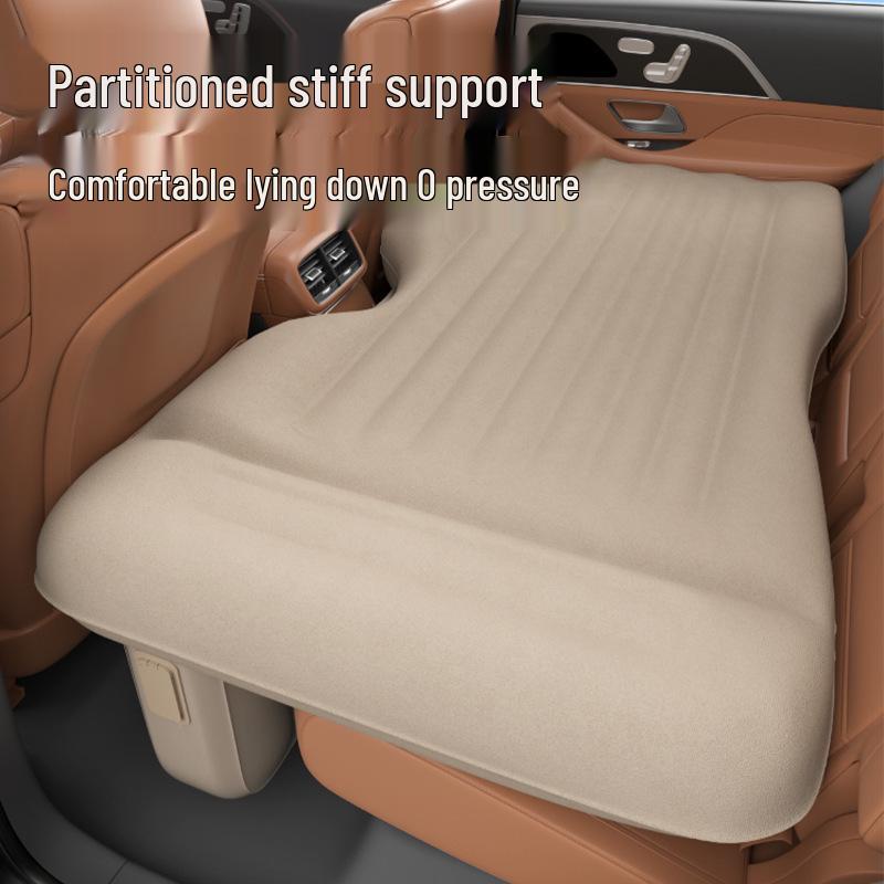 Uncle Snail Car Air Mattress: Inflatable Rear Seat Sleeping Pad for Travel