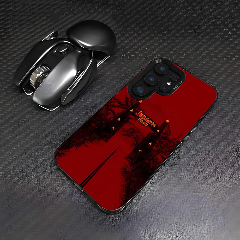 

J-Jurassic Park Dinosaur Phone Case For Samsung S26 S25 Plus S20 S20 Plus S22 Ultra S23 FE S21 Plus S21 Ultra Colorful Cover Galaxy S225G