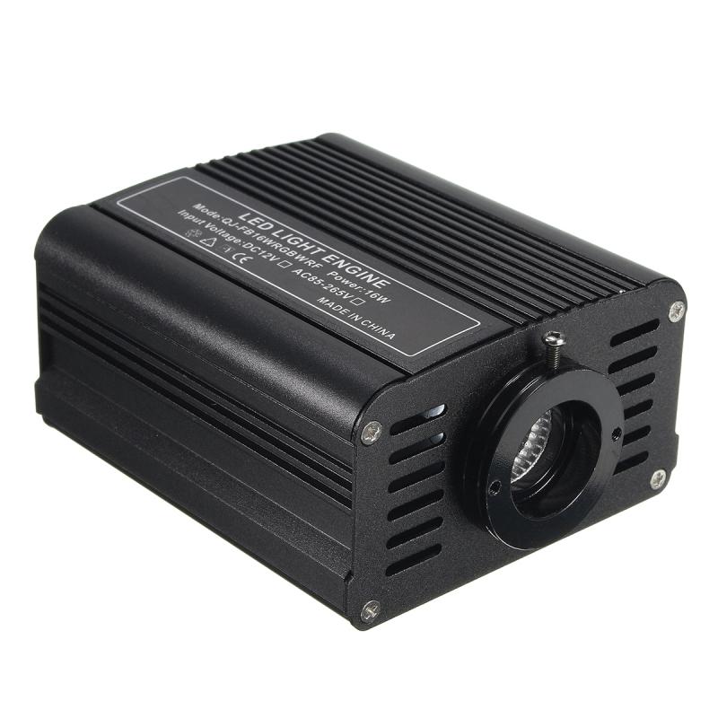 300Pcs 16W Fiber Source Remote Fiber Optic Lighting Machine Kit DIY Light Decoration Fiber Optic Lamp Optic Light