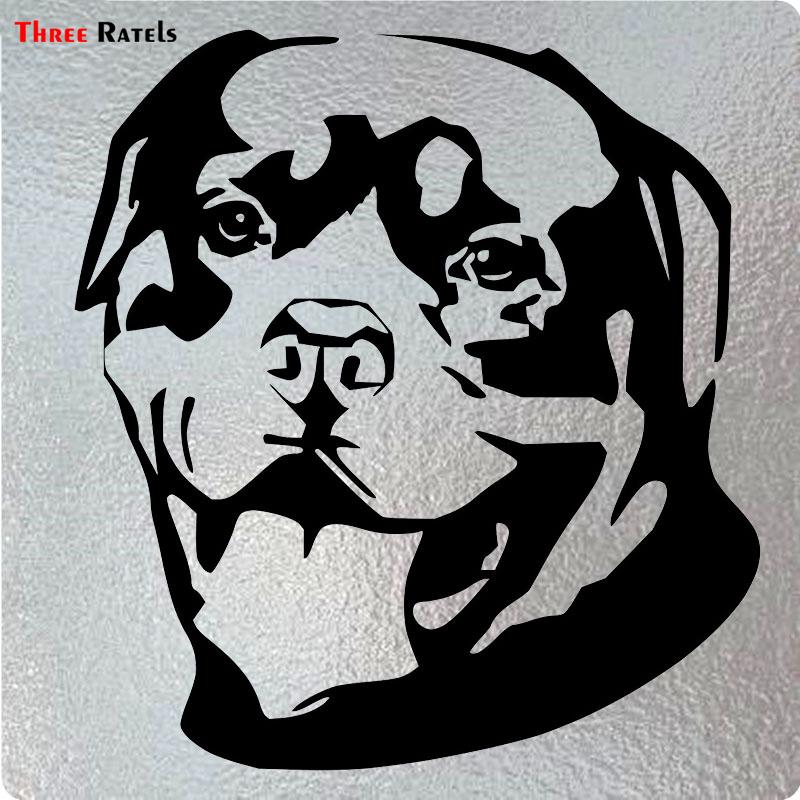 rottweiler window decals