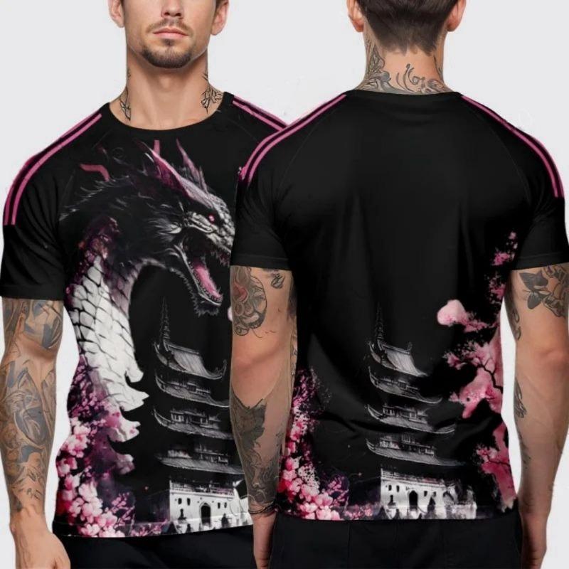 2026 Nuove maglie Giappone n maglie da calcio Asciugatura rapida squadra Abbigliamento stampato in 3D T-shirt sportiva da uomo