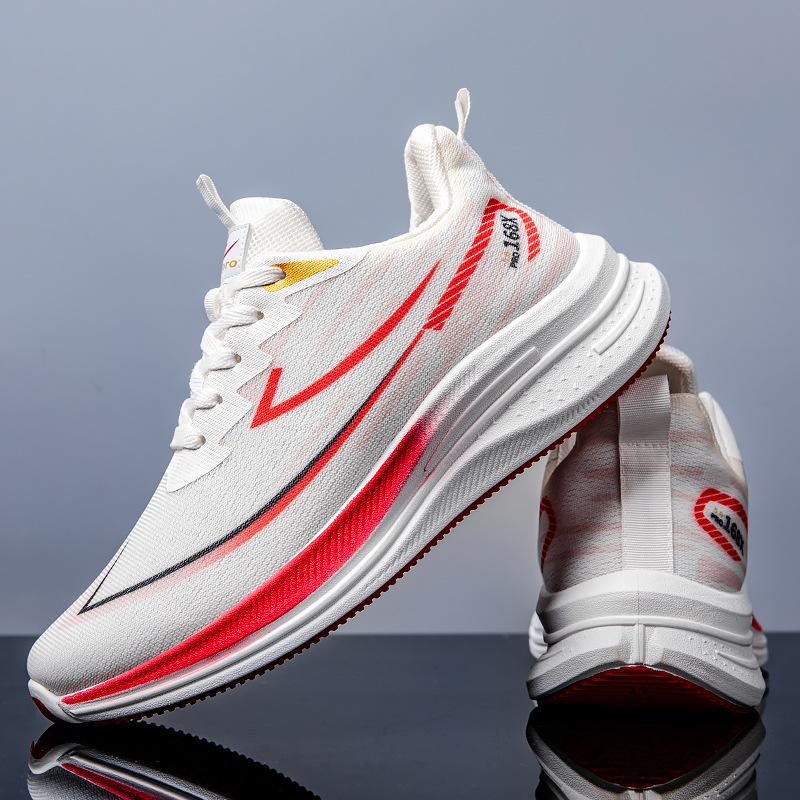 Men's Shoes 2025 New Spring Breathable Thin Running Shoes Ultra-light Casual Fashion Versatile Youth Sports Trend Shoes