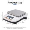 Dual Display LCD Jewelry Laboratory Electronic Balance Scale 0.1g 1kg/3kg/5kg With RS232 Interface AC 220-240V EU Plug