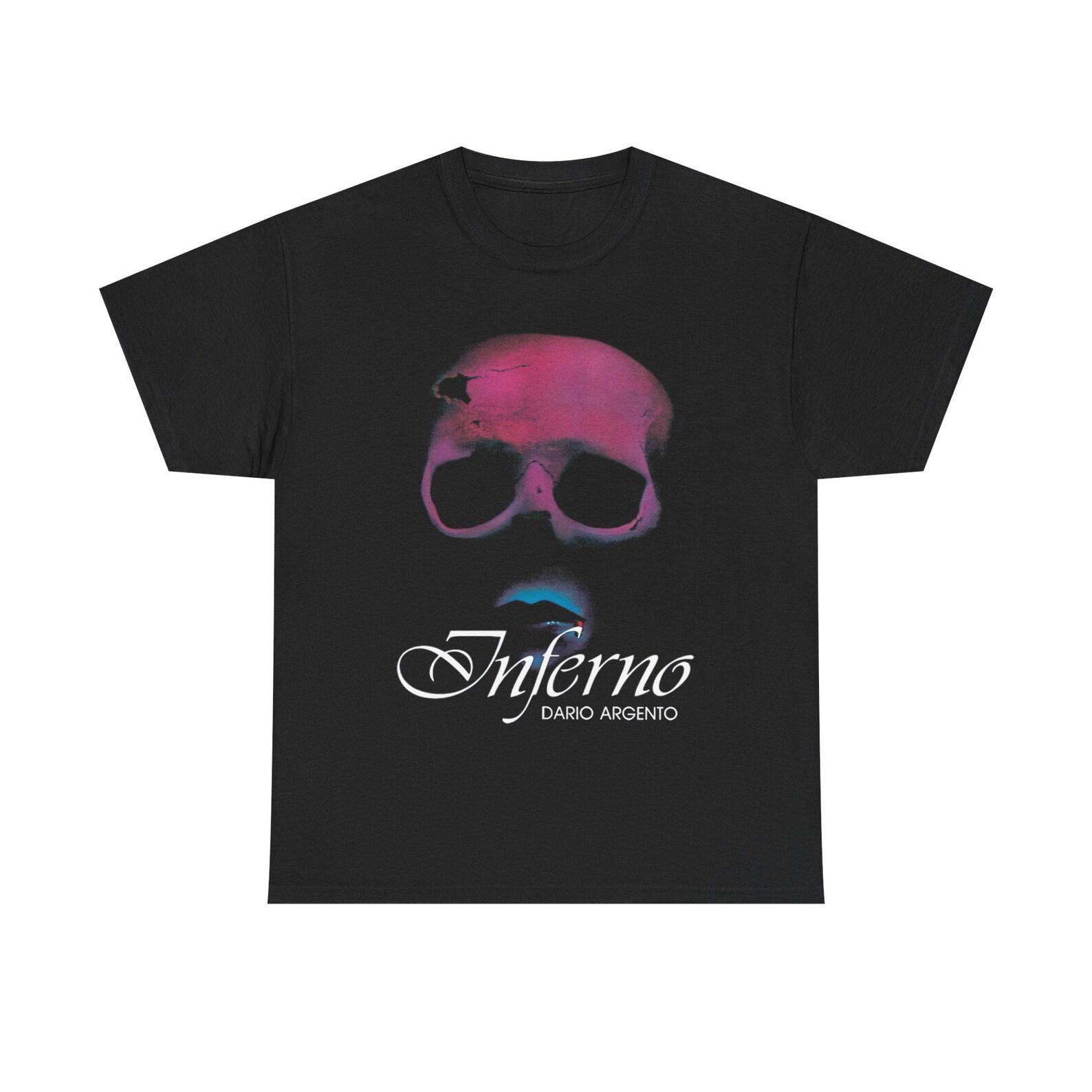 Inferno Dario Argento Horror Movie Men s Navy Black T-Shirt Size S to 5XL 3XL