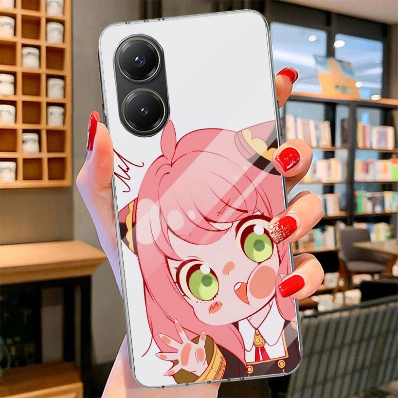 

S-Spy Family Anya Phone Case For Xiaomi Poco F7 Ultra X7 X6 X5 Pro M7 Redmi 15C 15 13C 13 12C 12 10C 10 9A 9C 9T 9 Shell Poco F7 Xiaomi Poco X7