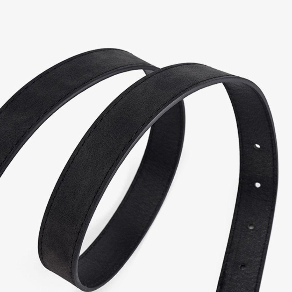 Luxury Design Brand Matte Pin Buckle Waistband Women Trendy Waist Strap Trouser Dress Belts