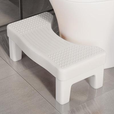 Extra dicker Hockhocker für die Toilette für Erwachsene & Kinder - Badezimmer-Fußstütze
