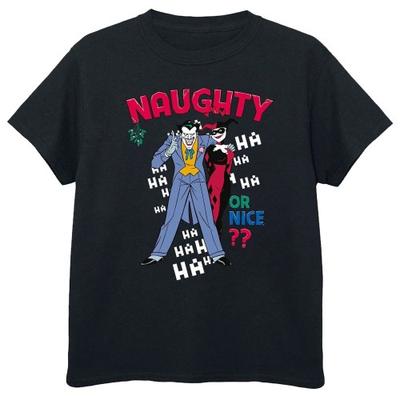 Camiseta de Algodão Coringa Meninos Malvados ou Bonzinhos