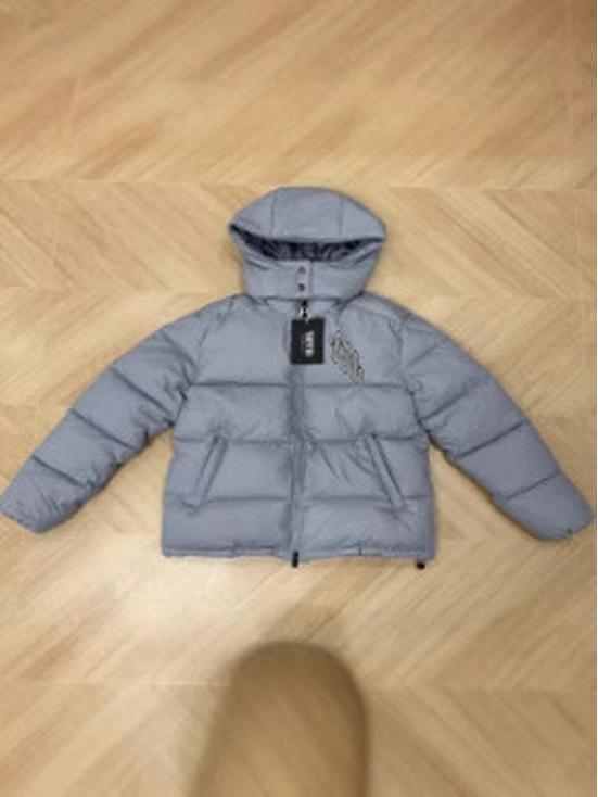 Trapstar Winter Trendy Windproof Cotton Jacket: Thick, Versatile, Hooded Warm Outerwear for Couples.