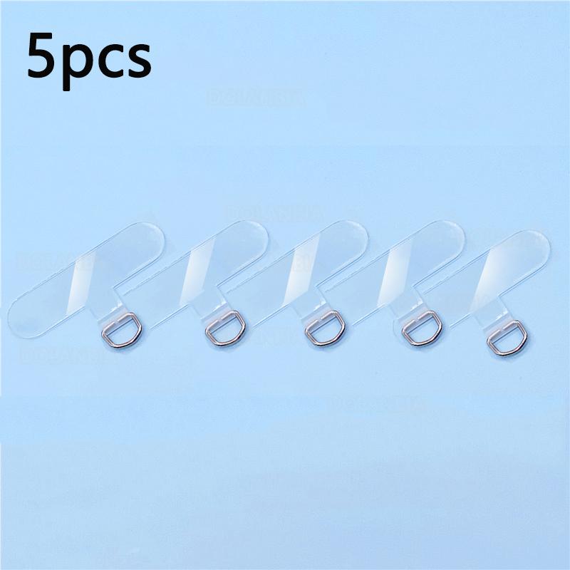 3/5/10PCS Phone Hanging Cord Universal Mobile Phone Lanyard Strap Gasket Cellphone Anti-lost Detachable Patch Sling Tether Pad
