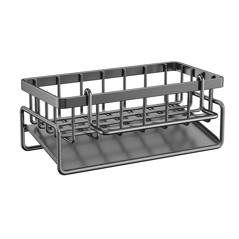 Storage rack for kitchen sink, rack sponge autodrenante, storage rack sponge carbon steel rust-proof, supplies kitchen organizer